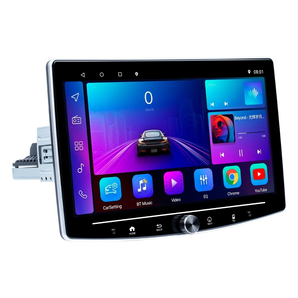 Car Touch Screen Smart Radio Player For Apple Carplay Android Auto Adapter +Cam