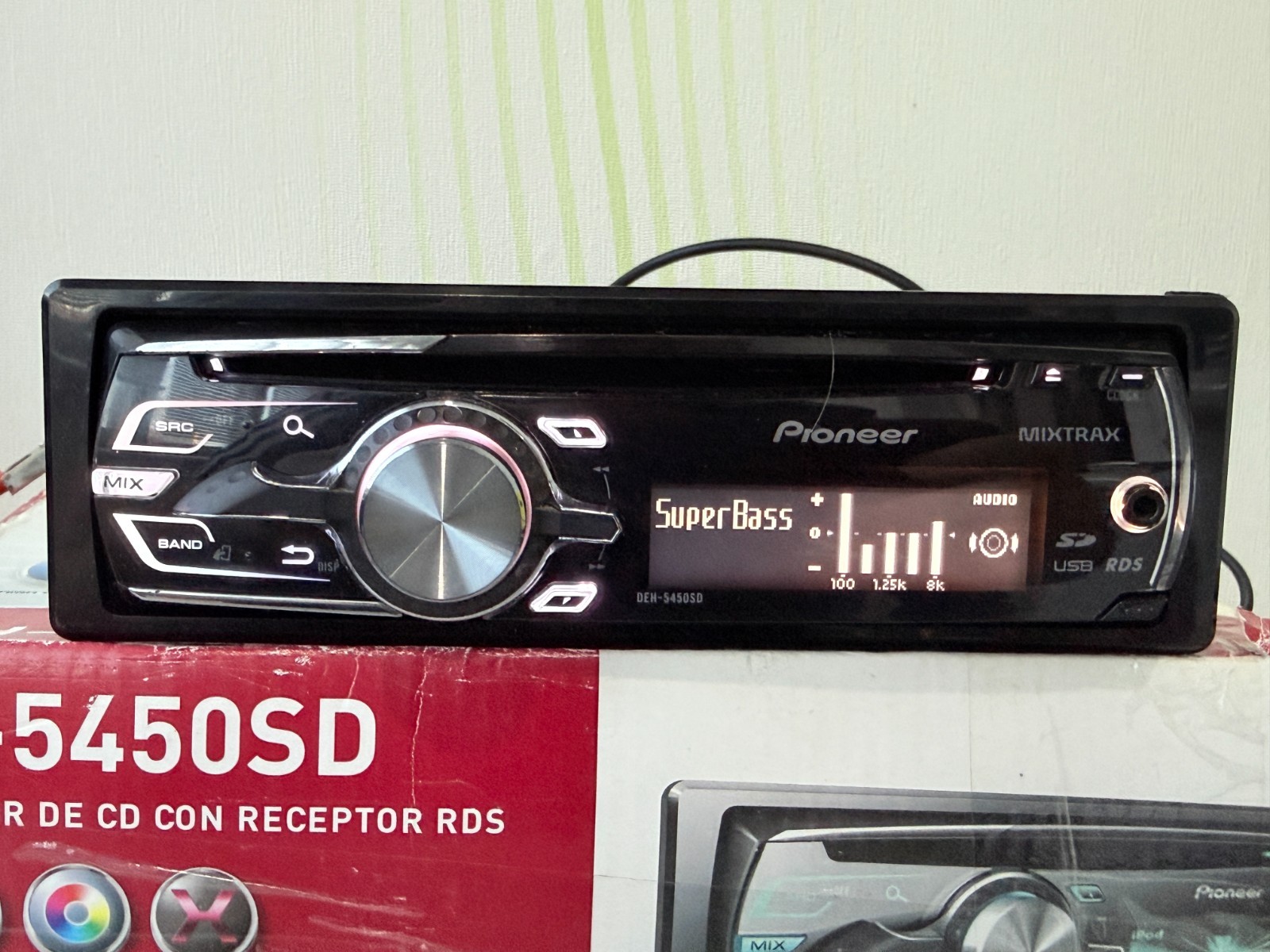 Pioneer DEH-5450SD Car Stereo Cd Player USB Sd AUX MP3 1DIN Radio