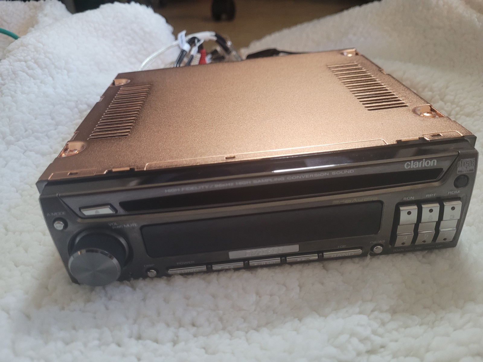Clarion Drz 9255 Copper chasis Audiophile