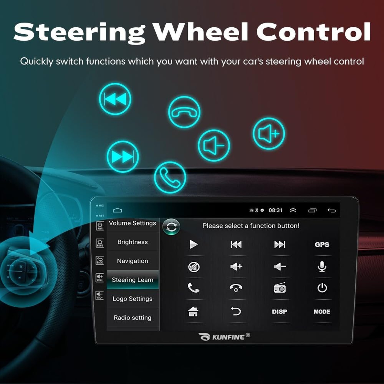 for Hyundai Elantra 2019-2020 Car CarPlay Android Auto Navigation Stereo GPS …