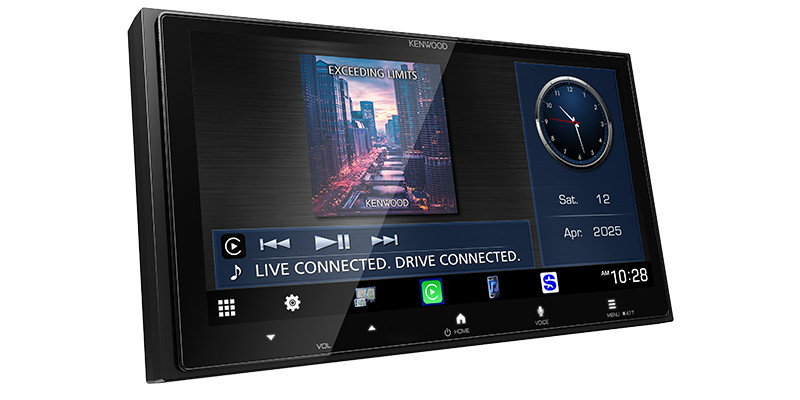 Kenwood DMX8710S In Dash Car Media Receiver 6.92″ Screen Wireless Apple CarPlay