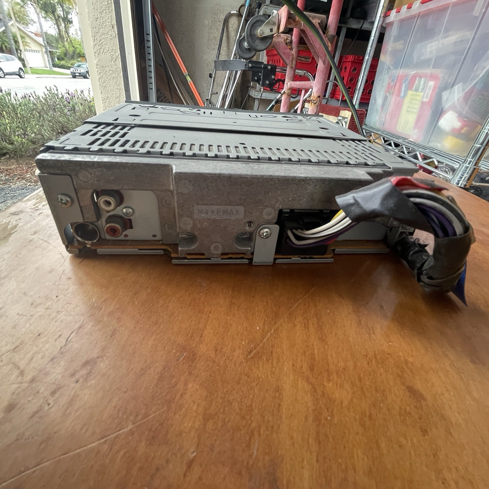 Pioneer DEH-1600 CD Player In Dash Receiver Untested As Is