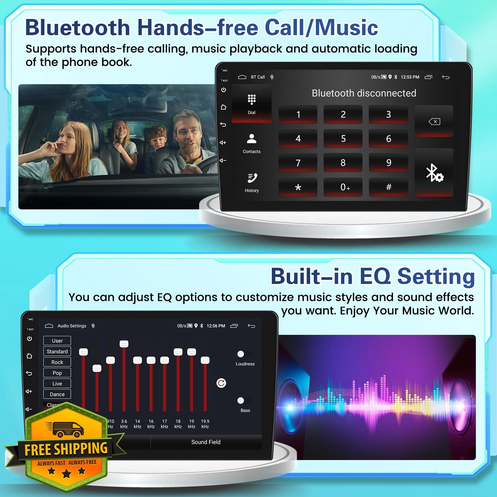 Fuluku car stereo Hyundai Elantra 2015-2018 2+64GB