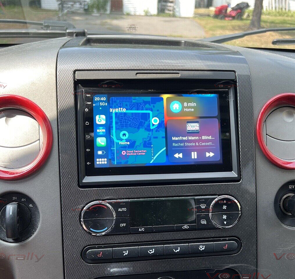 For 2004-2008 Ford F150 Radio Apple Carplay Android 13 GPS Navi WiFi Bluetooth