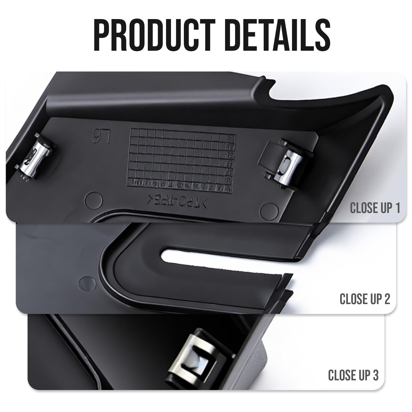 2PCS Windshield Wiper Cowl End Panel Compatible with 2007-2014 Chevy Tahoe