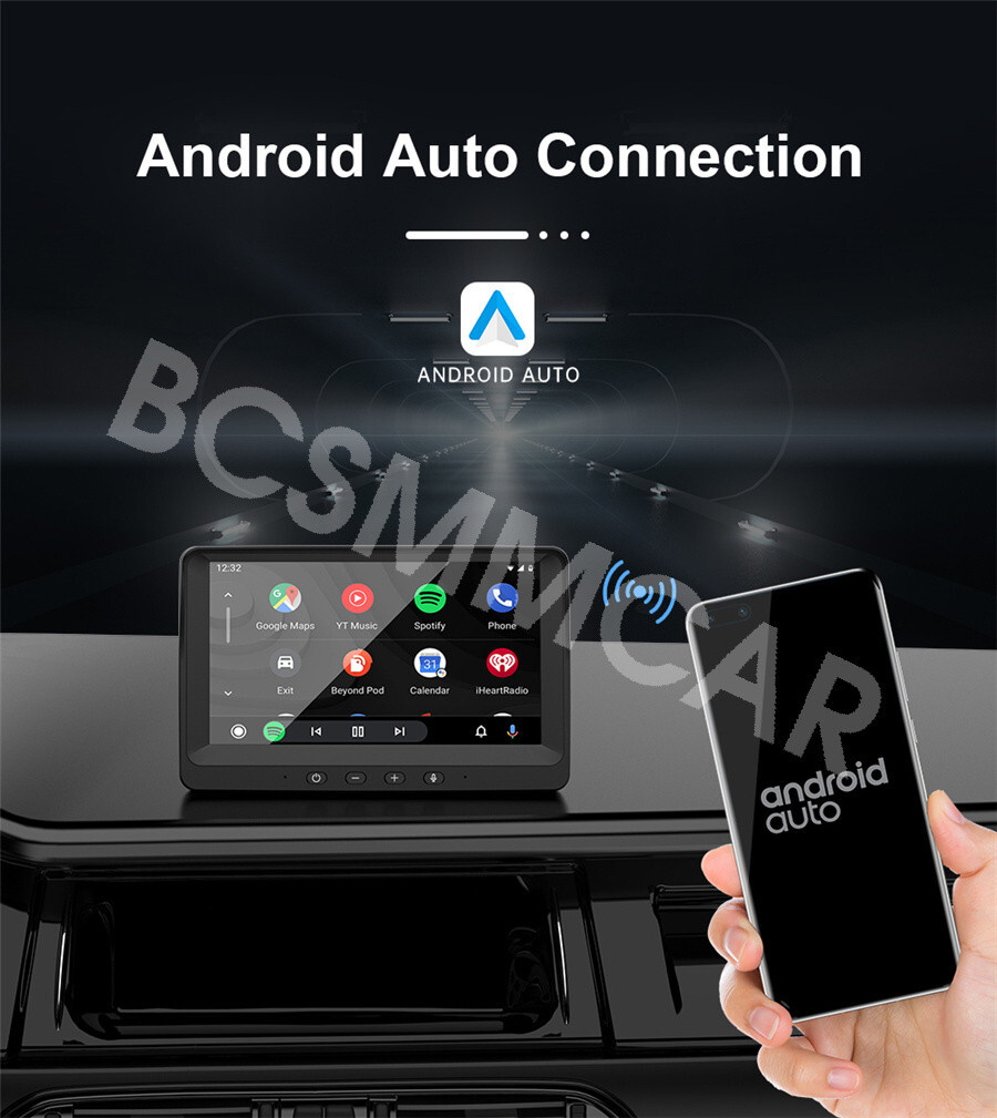 Car Stereo Touch Screen Radio Bluetooth FM Multimedia Player Audio For Carplay