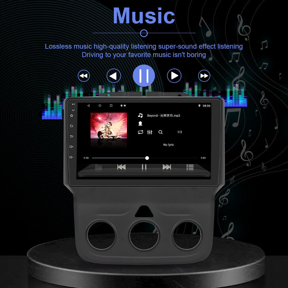 Car Stereo Upgrade For Dodge Ram 1500 2500 3500 2013-2018 Android Radio Carplay