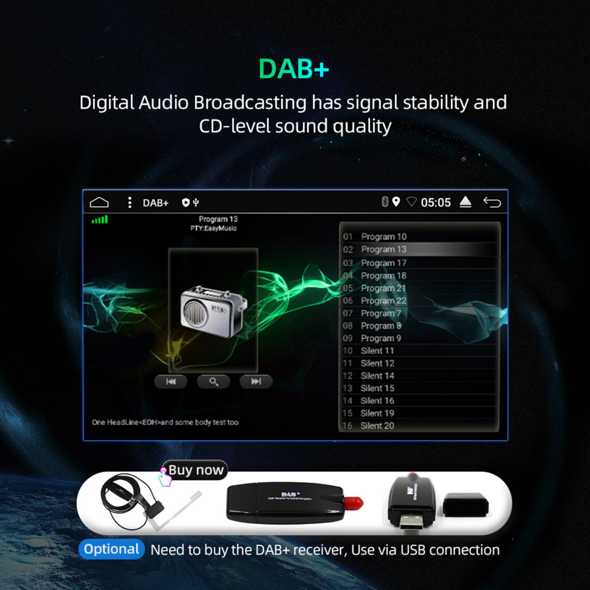 For Toyota Tundra 08-13 Sequoia 08-17 Car Radio Android 14 GPS NAVI USB CarPlay