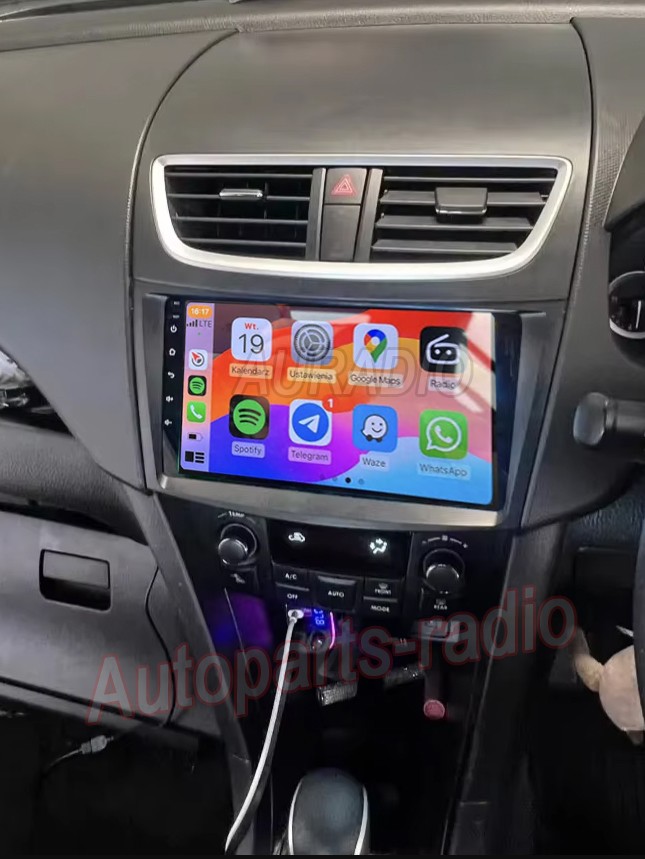 Android 15 For Suzuki Swift 2010-2016 Car Stereo Radio CarPlay SWC BT FM 2+64GB