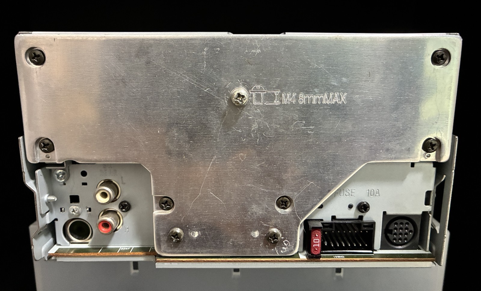 KENWOOD DPX-06MD Car Audio 2DIN CD MD 13PIN-BUS RCA OUTPUT Working Tested JDM