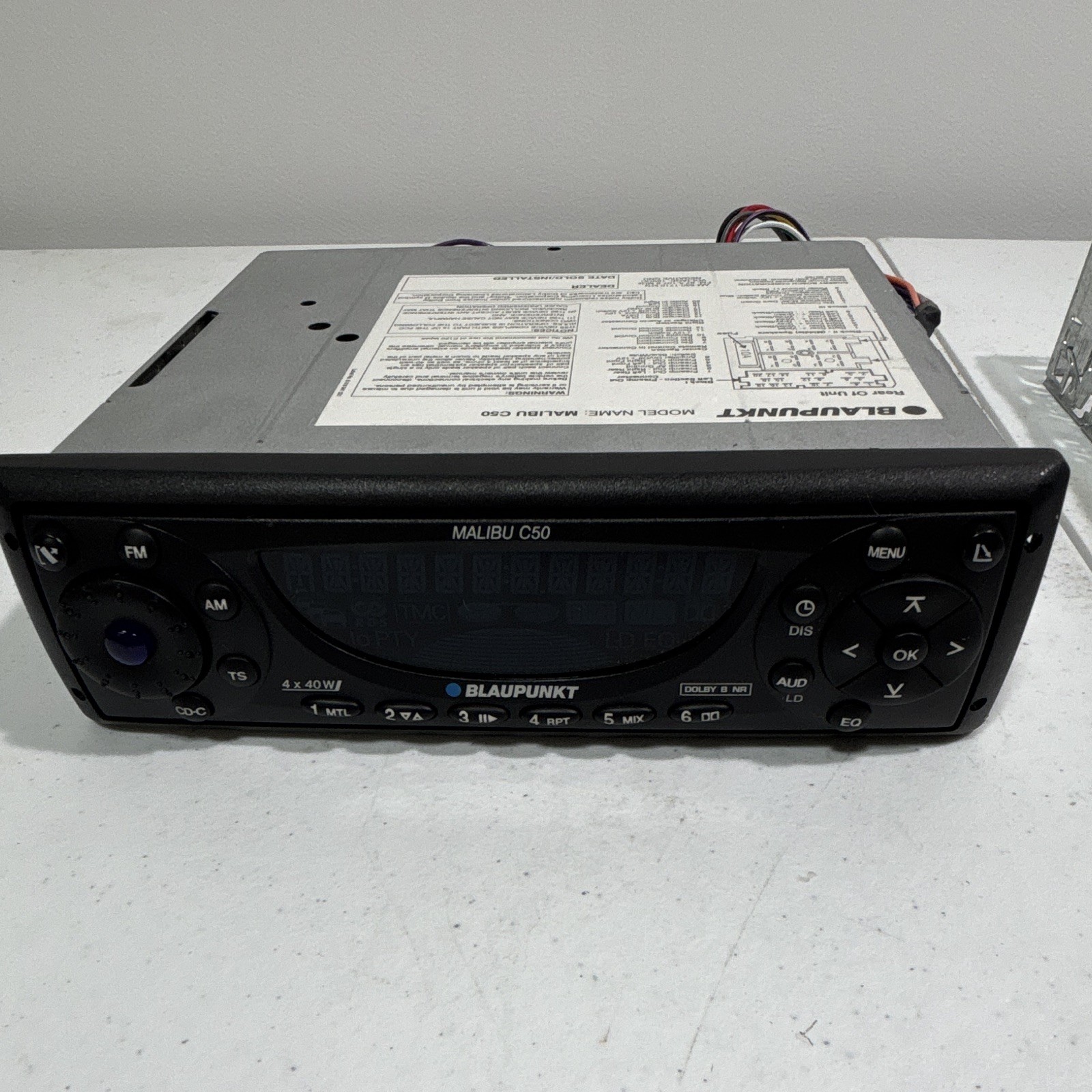 Blaupunkt Malibu C50 Car Radio