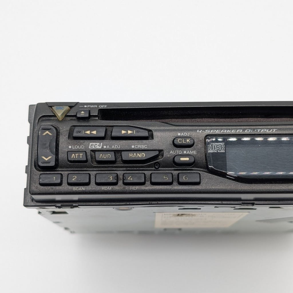 Kenwood KDC-115S CD Receiver Car Stereo Head Unit w/ Owner’s Manual Untested