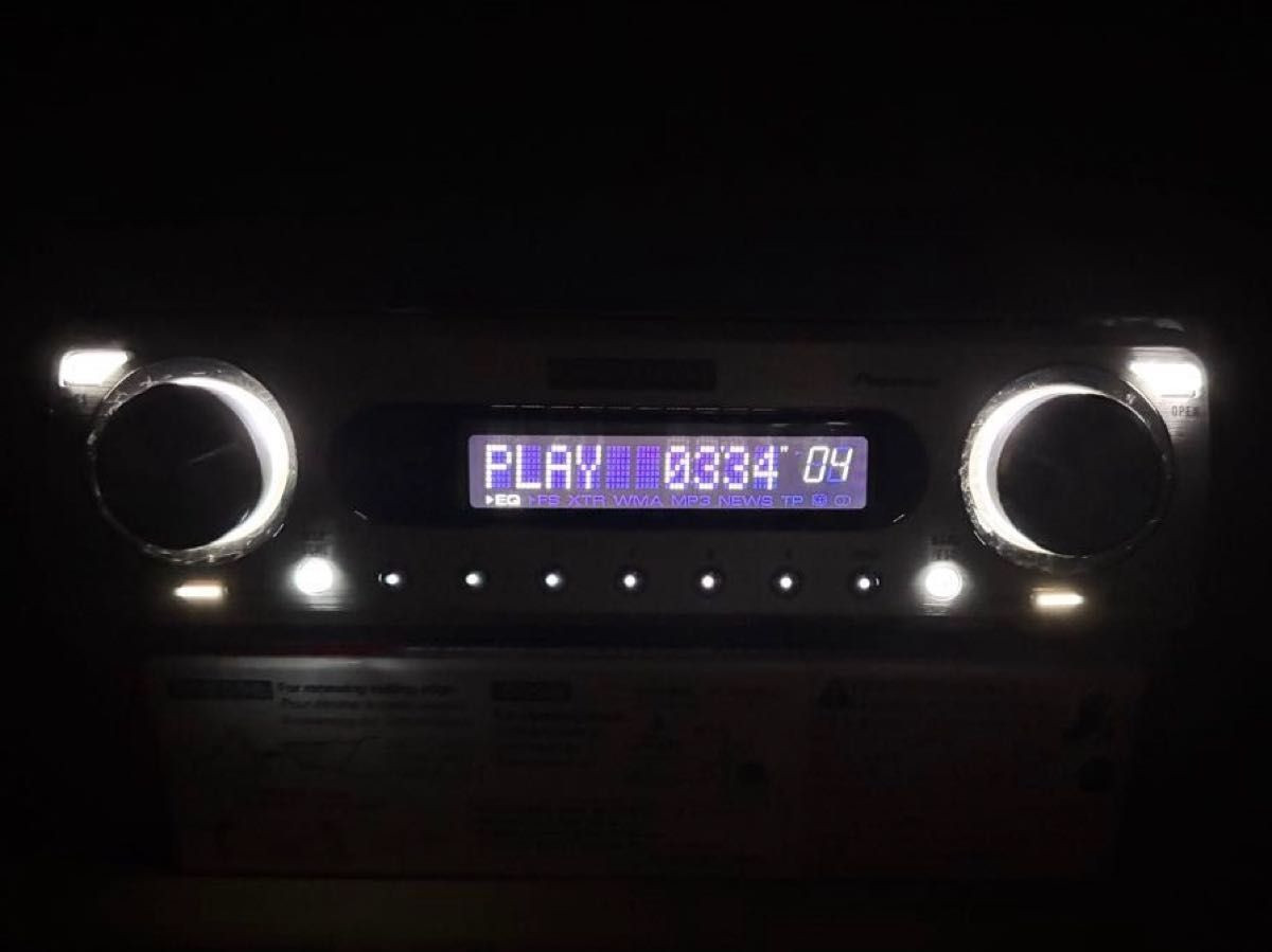 Pioneer Carrozzeria DEH-P7 1din Car Audio CD Player Tested Working Vary Good