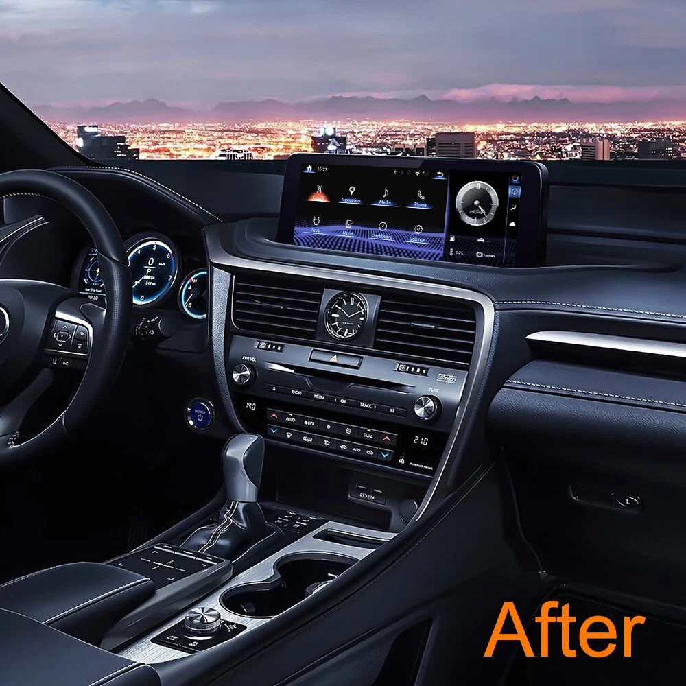 12.3″Car Radio for LEXUS RX 2019-2022 Wireless Carplay GPS Navigation DSP SWC FM