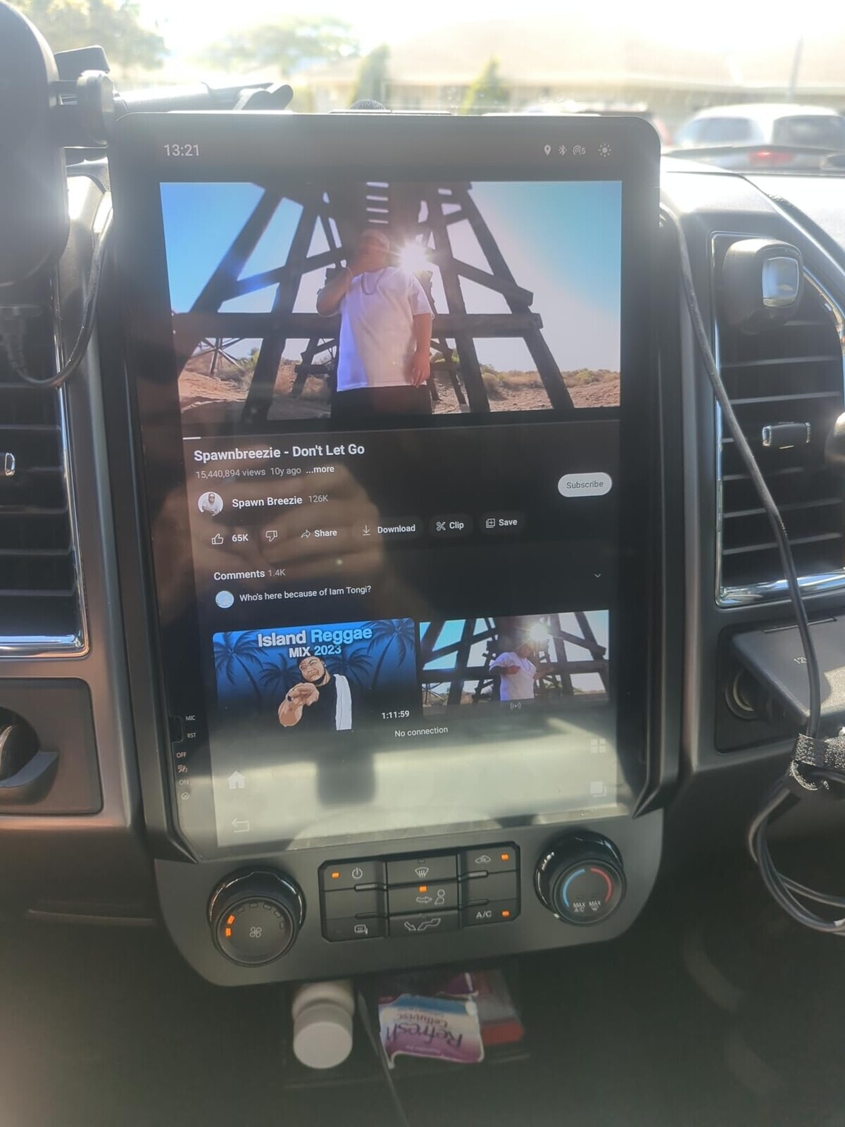 14.4″HD Car Radio GPS Navigation Android Carplay 8+128GB For Ford F150 2015-2021