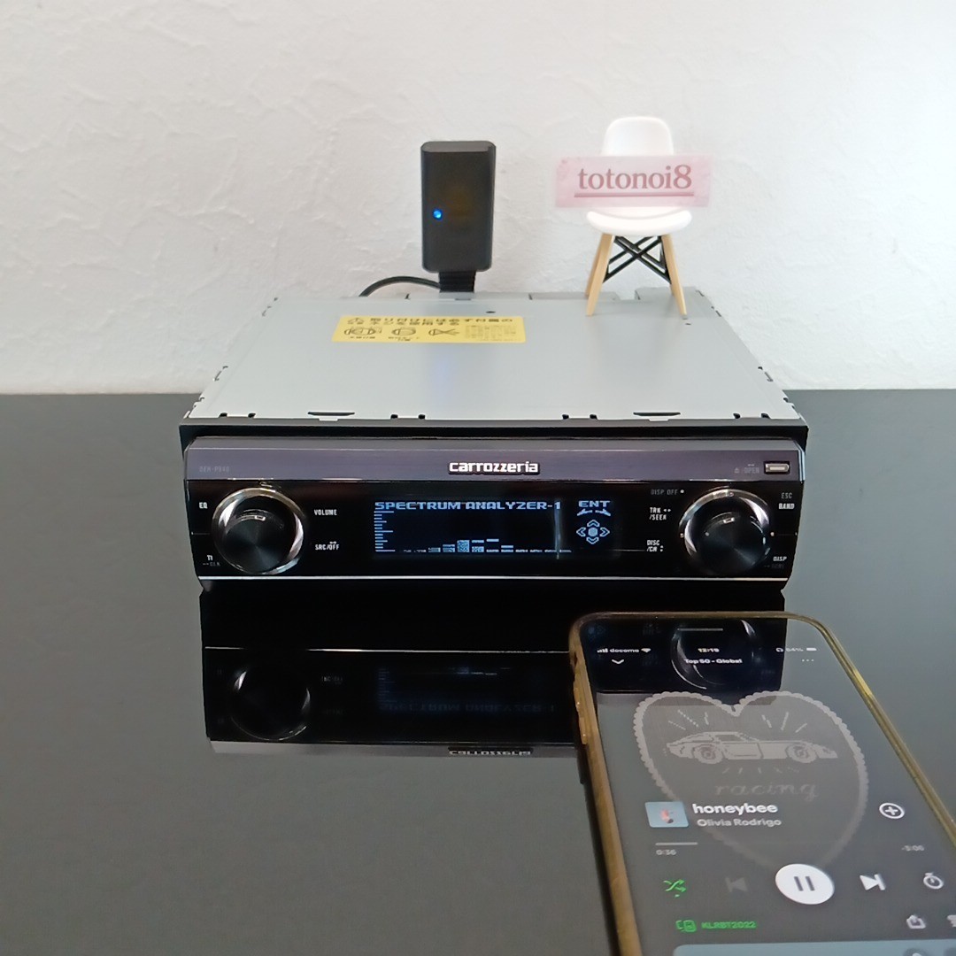 Pioneer Carrozzeria DEH-P940 Car Stereo Audio 1DIN w/ Remote – Tested Okay