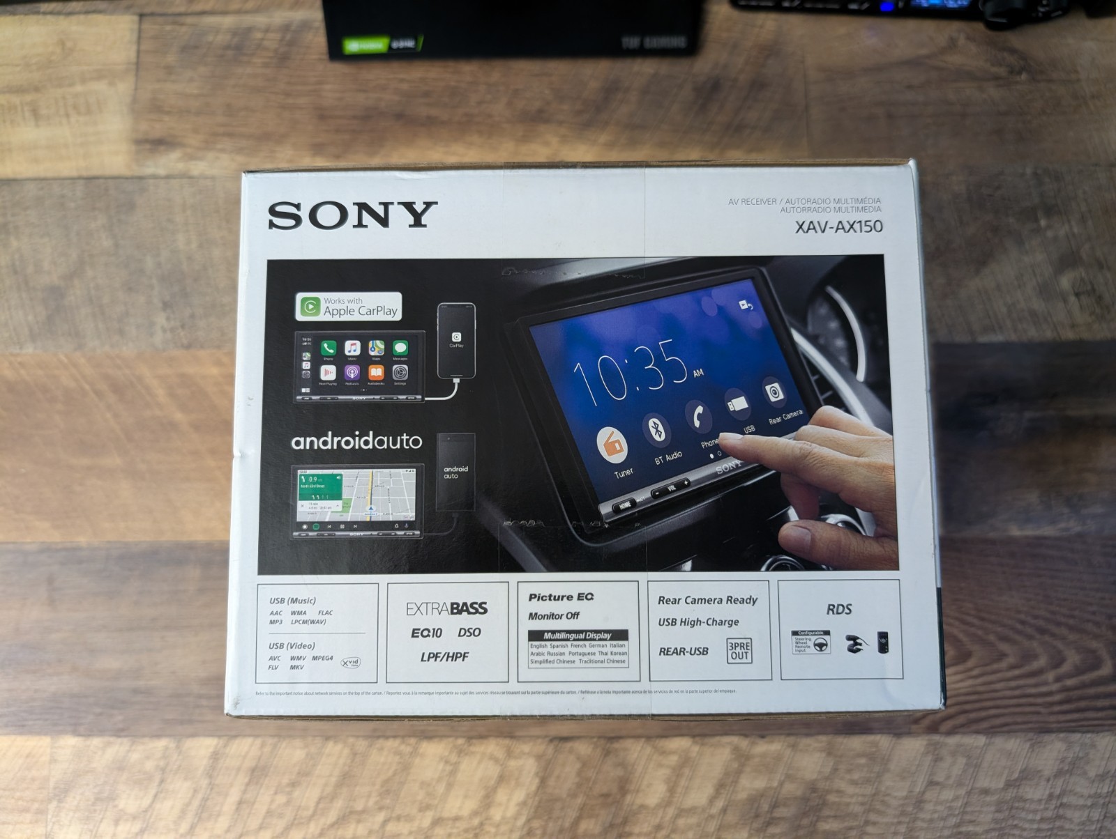 Sony XAV-AX150 new factory sealed CarPlay Android Auto Radio Head Unit