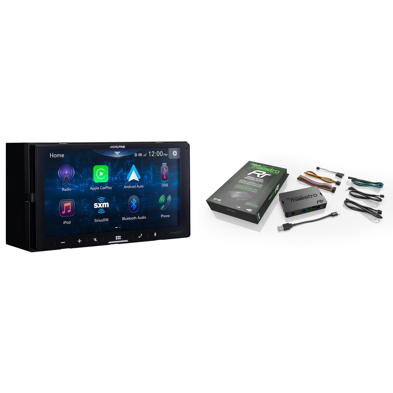 Alpine iLX-W670-M 6.75-inch Shallow-Chassis Digital Multimedia Receiver with …