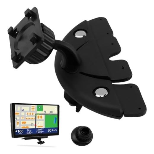 CD Slot Mount for CarPlay Screen, 360° Rotatable, Universal Holder for 7-11.3