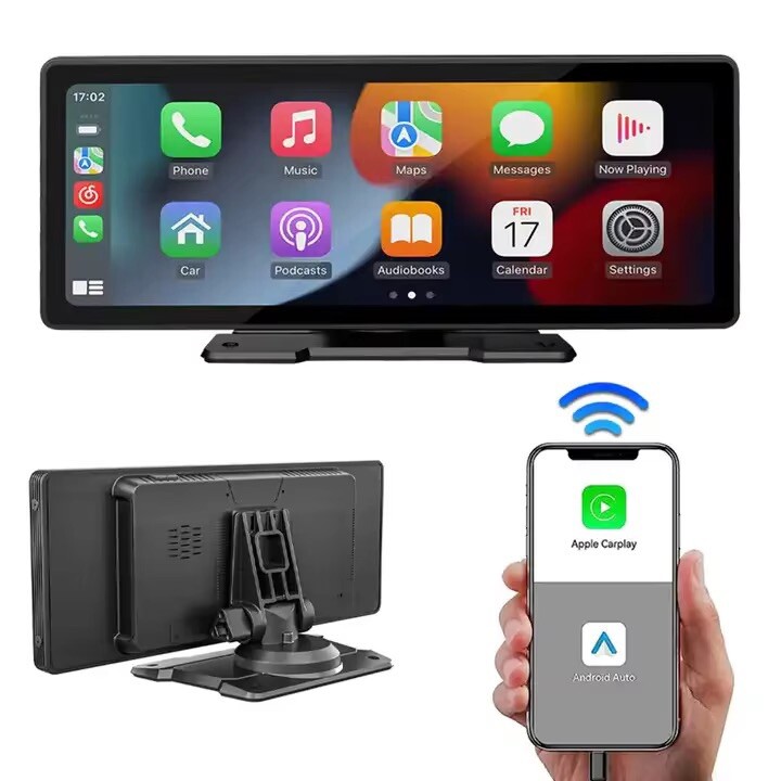 10.26 Inch. Touch Screen Car Radio Apple CarPlay Android Auto Portable Stereo
