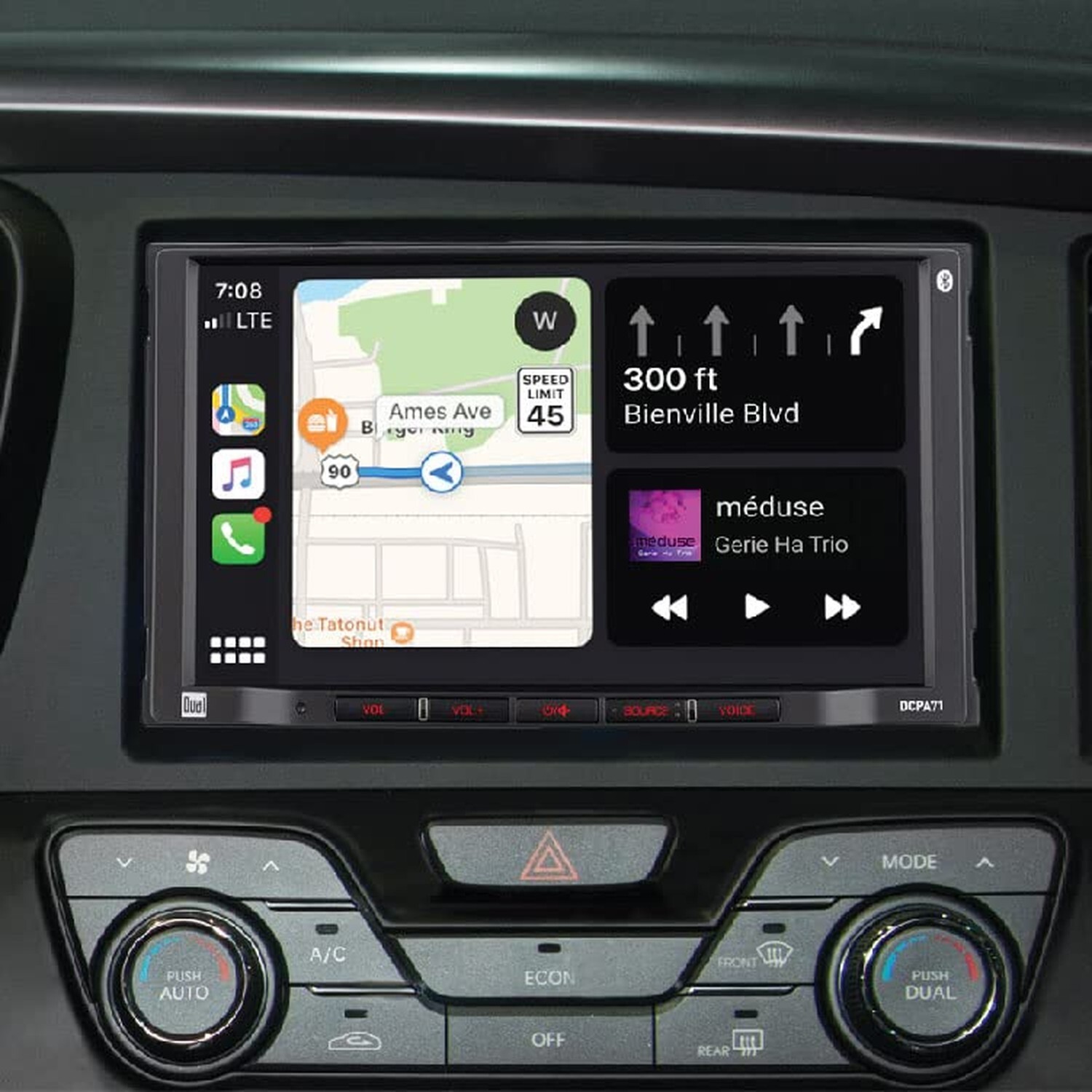 Dual Electronics DCPA71 7-inch Certified Apple Carplay Android Auto | Double …