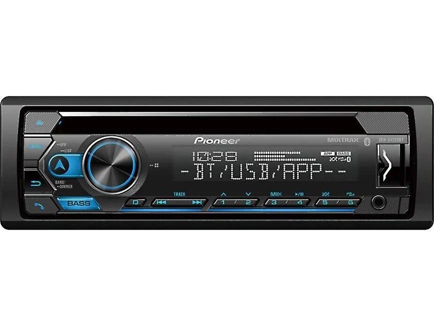NEW Pioneer DEH-S4220BT 1-DIN Car Audio Stereo Receiver, CD/AM/FM w/ Bluetooth