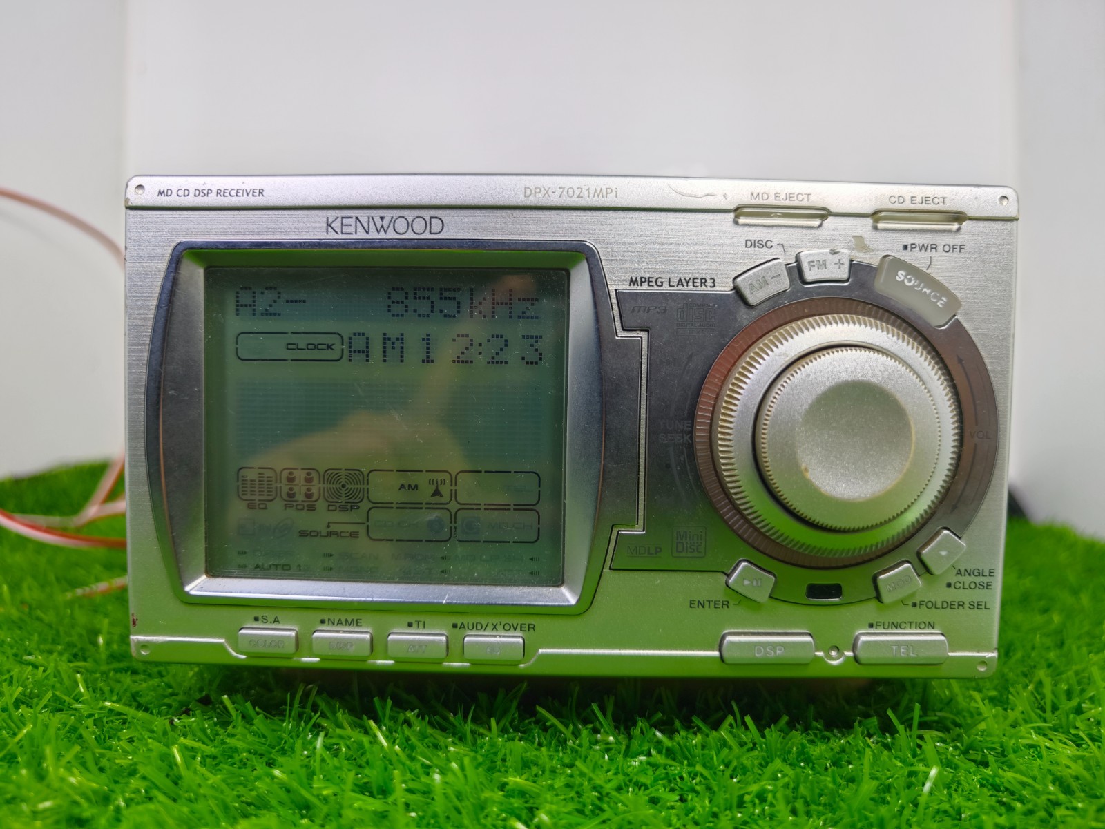 Vintage Kenwood DPX-7021MP Double-DIN CD / MiniDisc Player & DSP Receiver