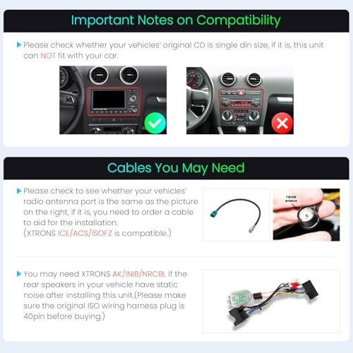 Android 14 Car Stereo for Audi A3 S3 RS3, 8 Inch IPS Touch Screen Car Radio
