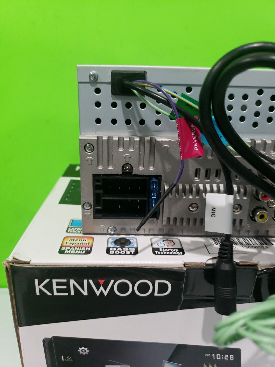 KENWOOD DMX150BT 6.8 Capacitive Touchscreen Digital Multimedia Receiver-OPEN BOX
