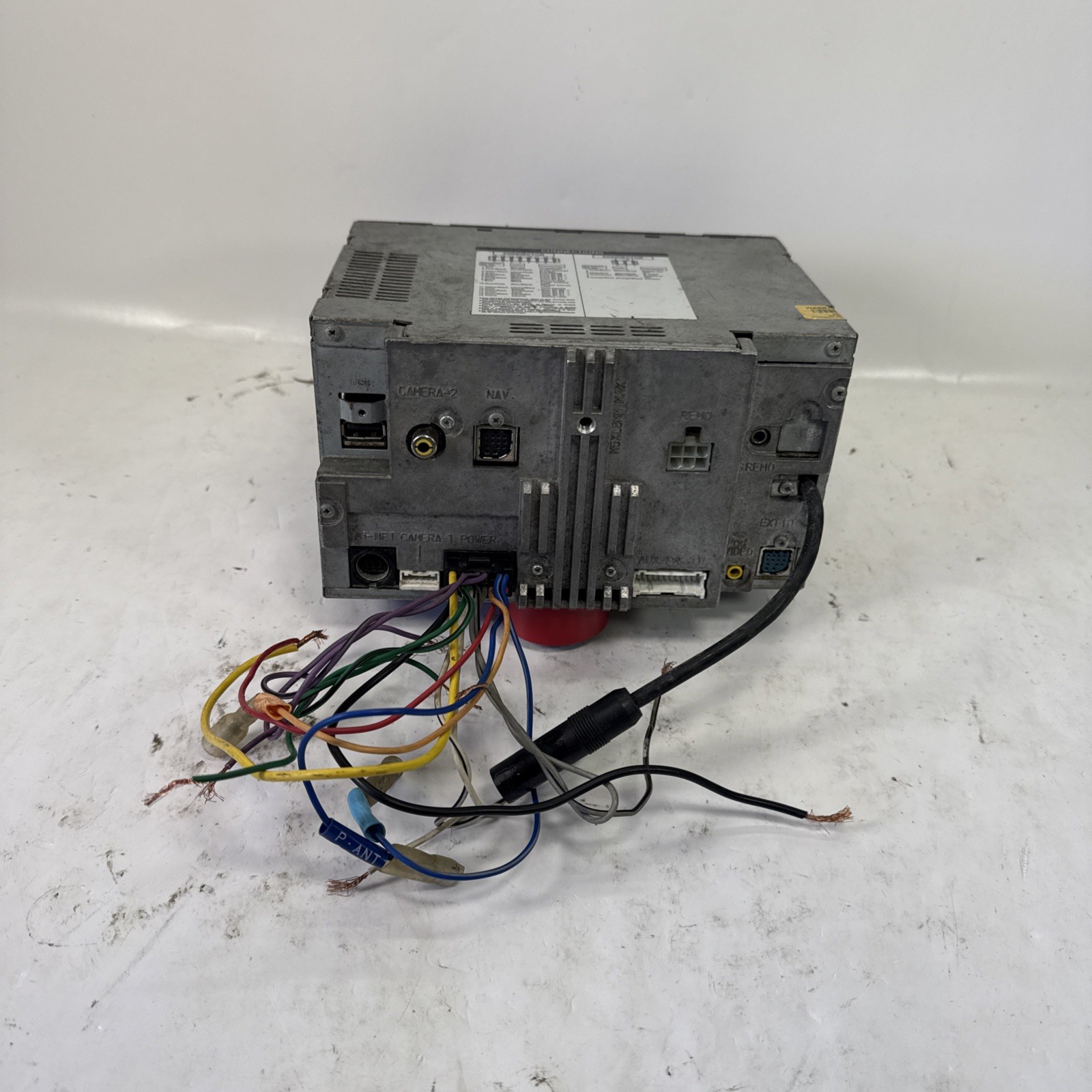 (SEE PHOTOS) Alpine iXA-W404 Digital Media Receiver Car Radio USB | TESTED