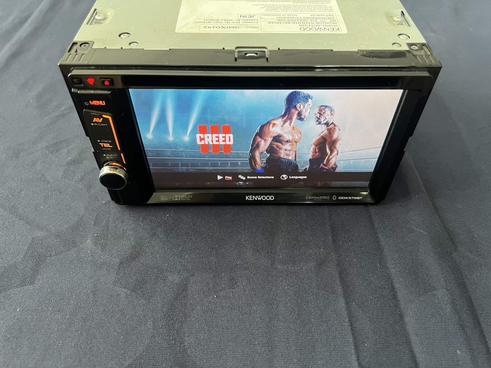⭐️Pre-Owned,TESTED⭐️ Kenwood CD|DVD|BT|USB|AM/FM-(DDX372BT)