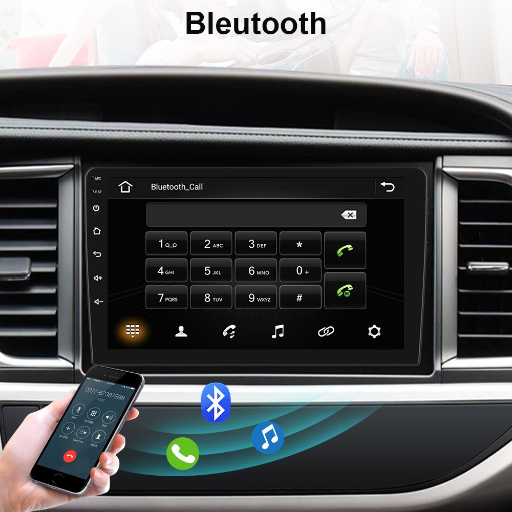 10.1” Double 2 Din Android 13 Touch Screen Car Stereo Radio GPS WIFI BT Carplay