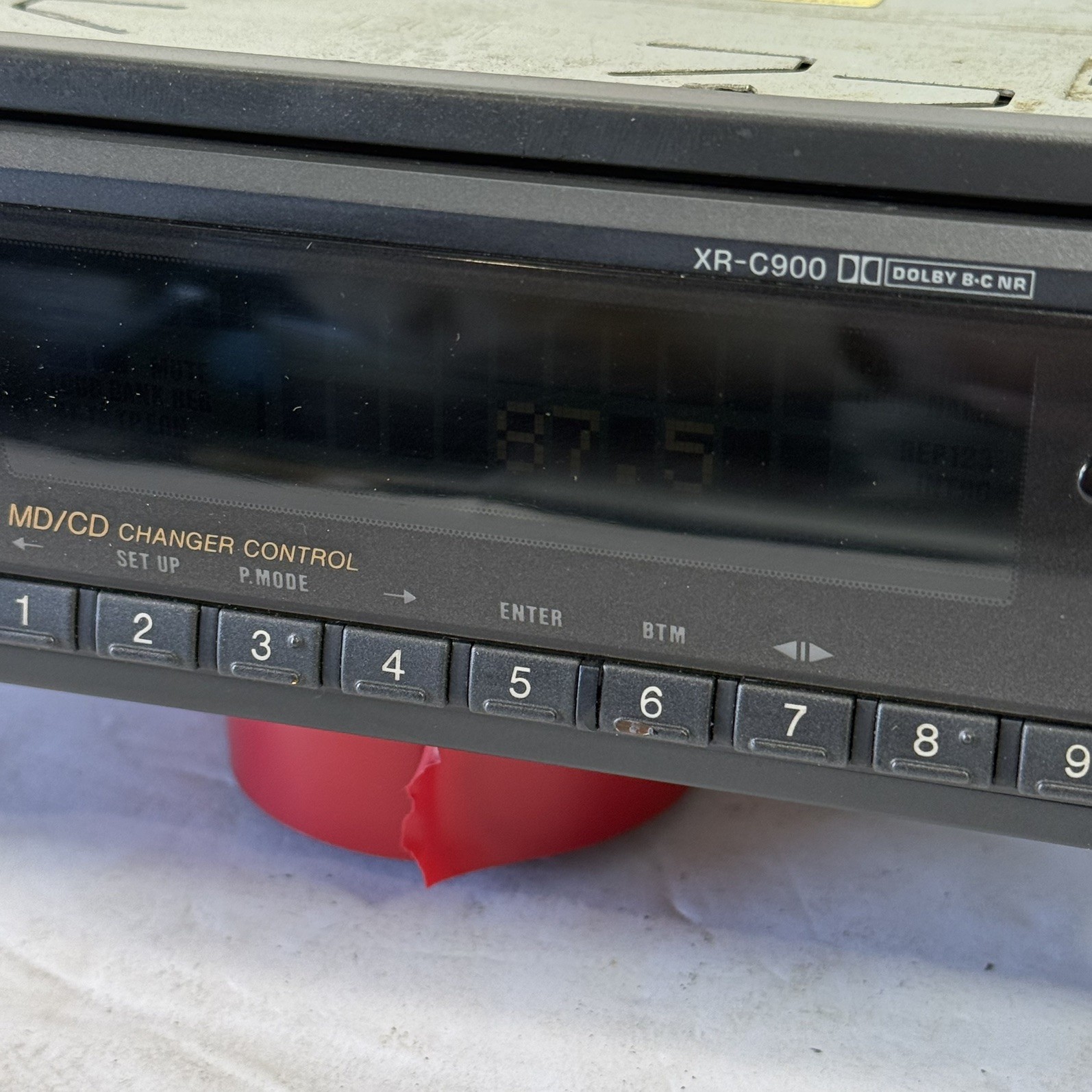 (FOR PARTS) SONY XR-C900 FM/AM Cassette Old School Copper Chassis Head Unit