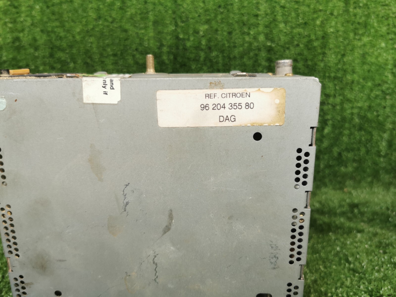 Citroen 9620435580 96 204 355 80 Original Car Radio Cassette Player
