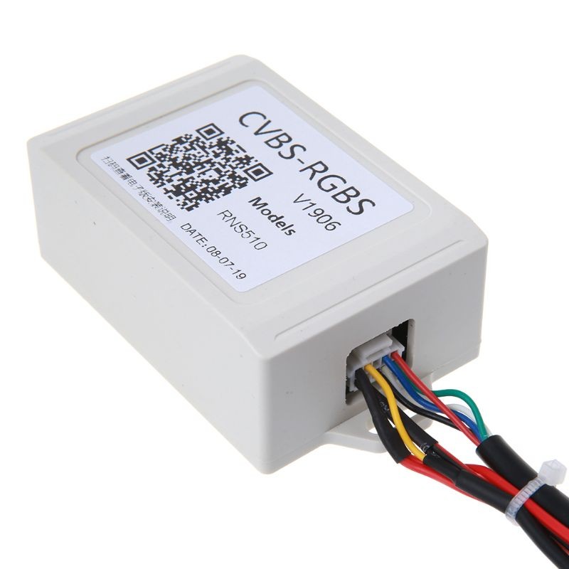 Adapter Aftermarket Rear View Camera Converter Adapter for RCD 510 RNS510