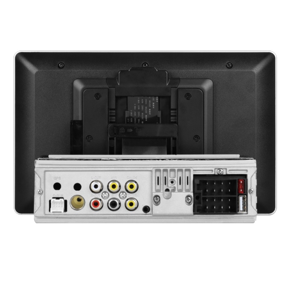 Single 1Din Touch Screen Rotatable MP5 Carplay Android auto Car Stereo Radio BT