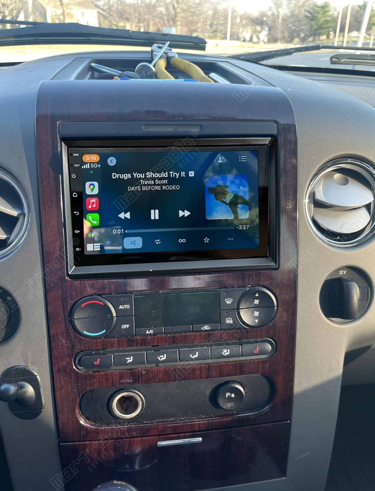 For 2004-2008 Ford F-150 F150 CarPlay Android Auto Car Radio GPS Stereo +Camera