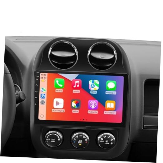 Car Radio for Jeep Compass Patriot 2010-2016, 10.1 inch Touch Screen 2+64G