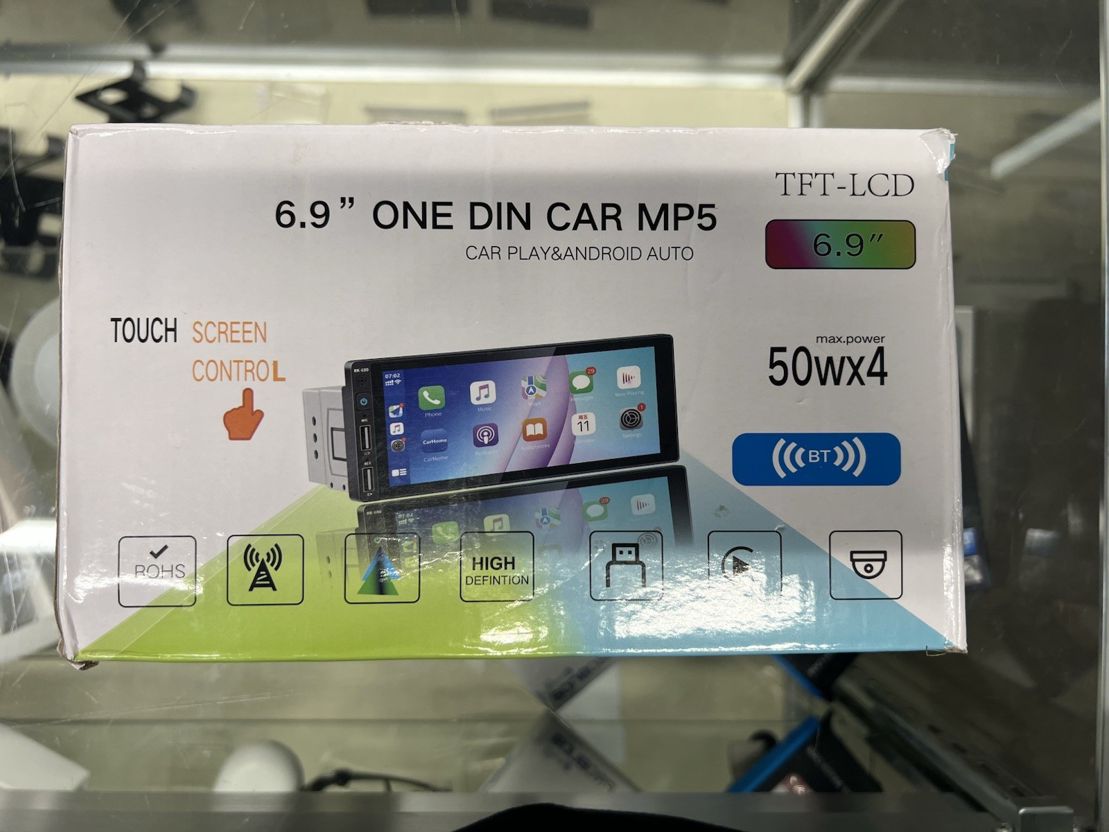 6.9 One Din Car MP5 50WX4
