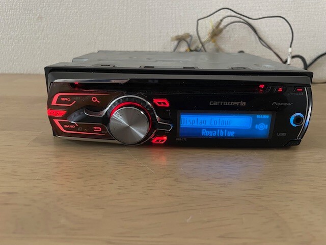 Pioneer Carrozzeria DEH-770 1Din Car Audio CD Player Operation Confirmed