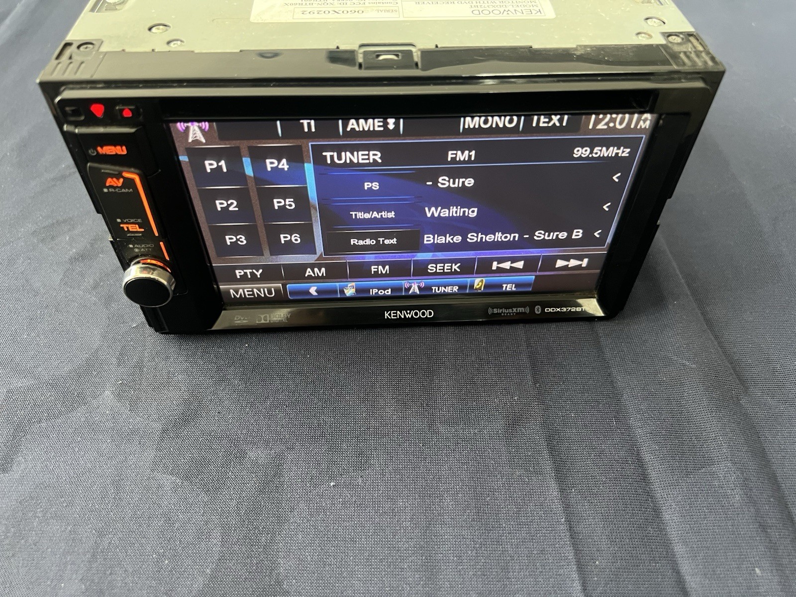 ⭐️Pre-Owned,TESTED⭐️ Kenwood CD|DVD|BT|USB|AM/FM-(DDX372BT)