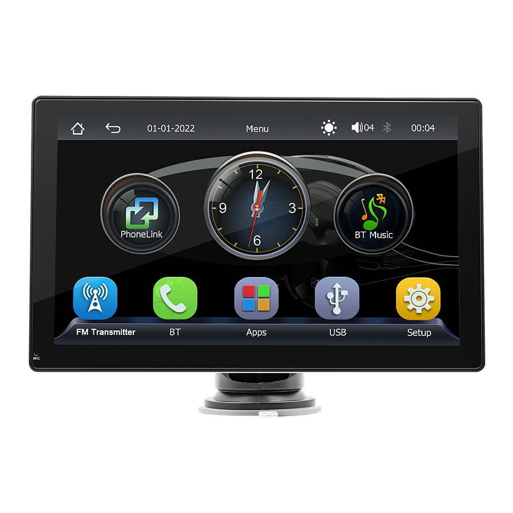 9in Radio Car Stereo Touch Screen MP5 Player BT For Apple CarPlay Android Auto
