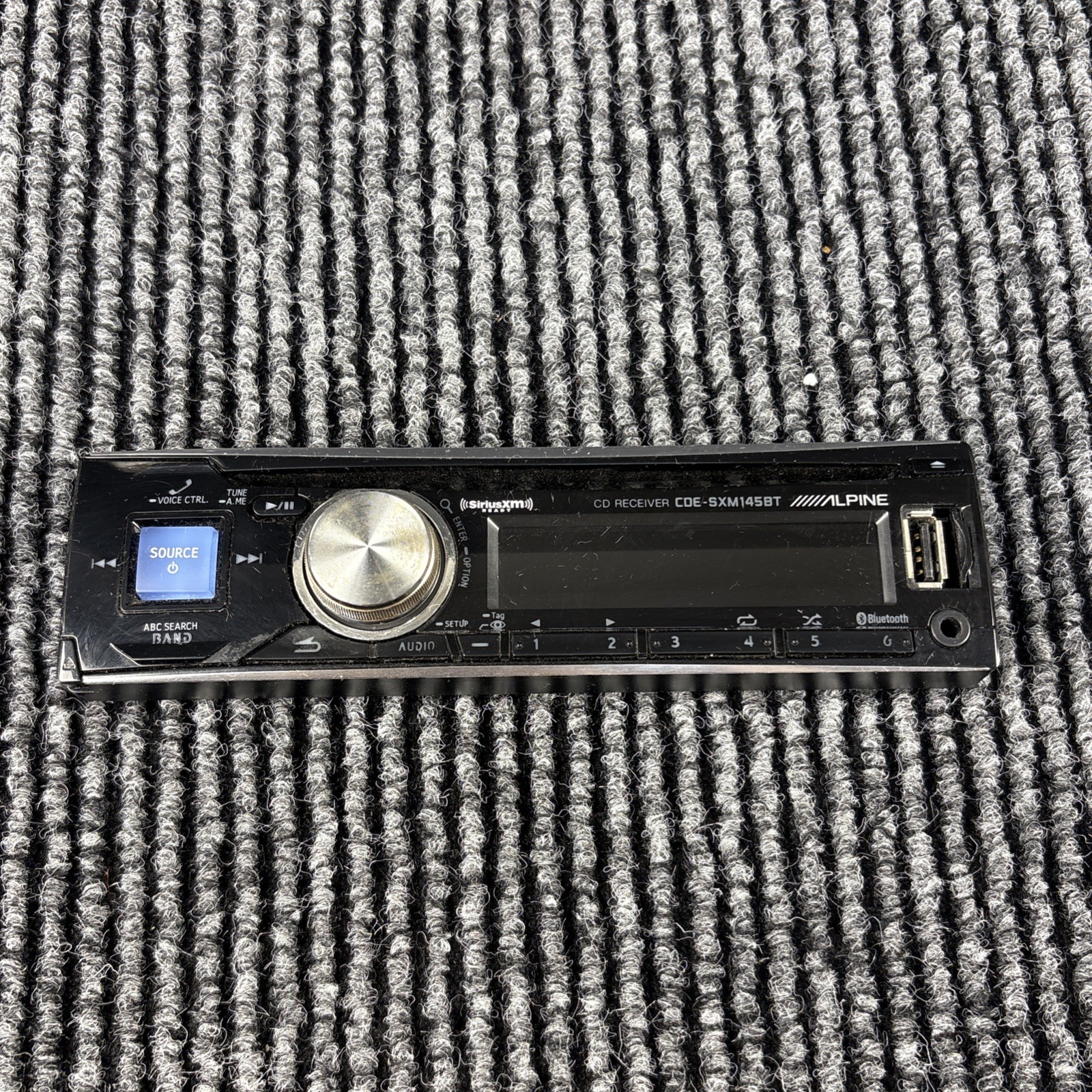 alpine cde-sxm145bt facaplate