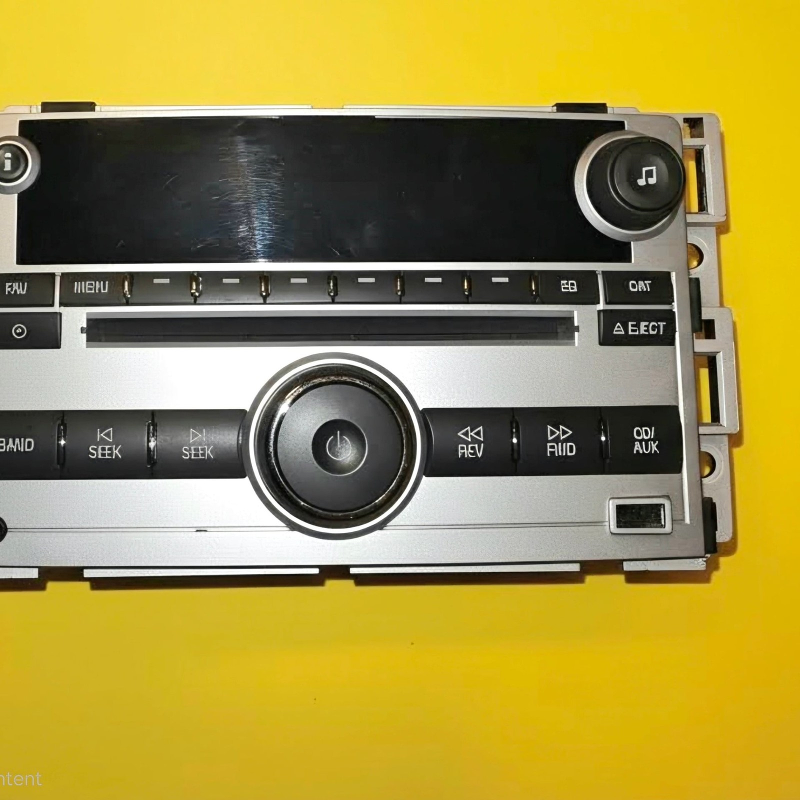 GM Chevrolet Malibu Radio CD Player USB AUX MP3 Part 20940843 Untested