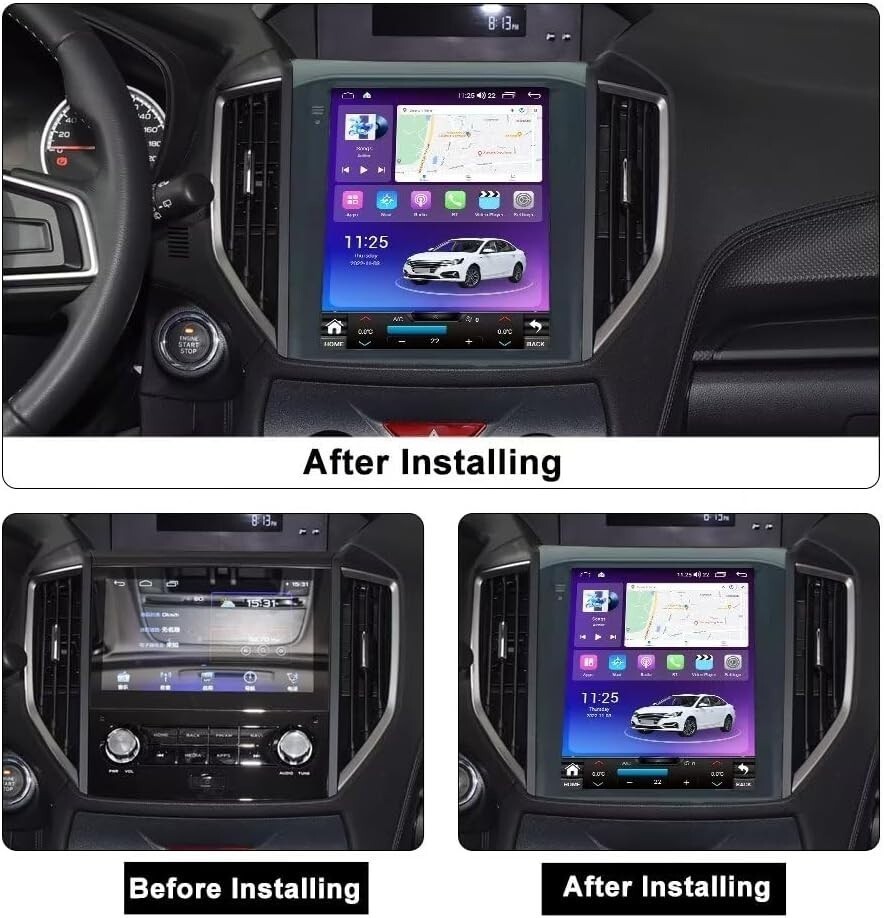 9.7″ For 2018-2021 Subaru Forester XV Impreza Car Stereo Radio GPS CarPlay 3+32G