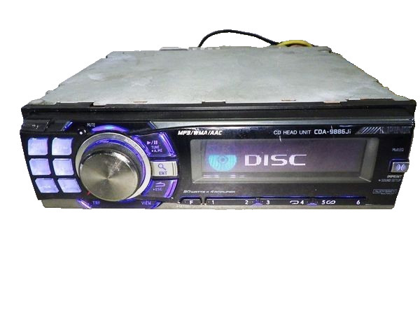 ALPINE CDA-9886Ji 1DIN Car Audio CD/MP3 Player Popular models Used