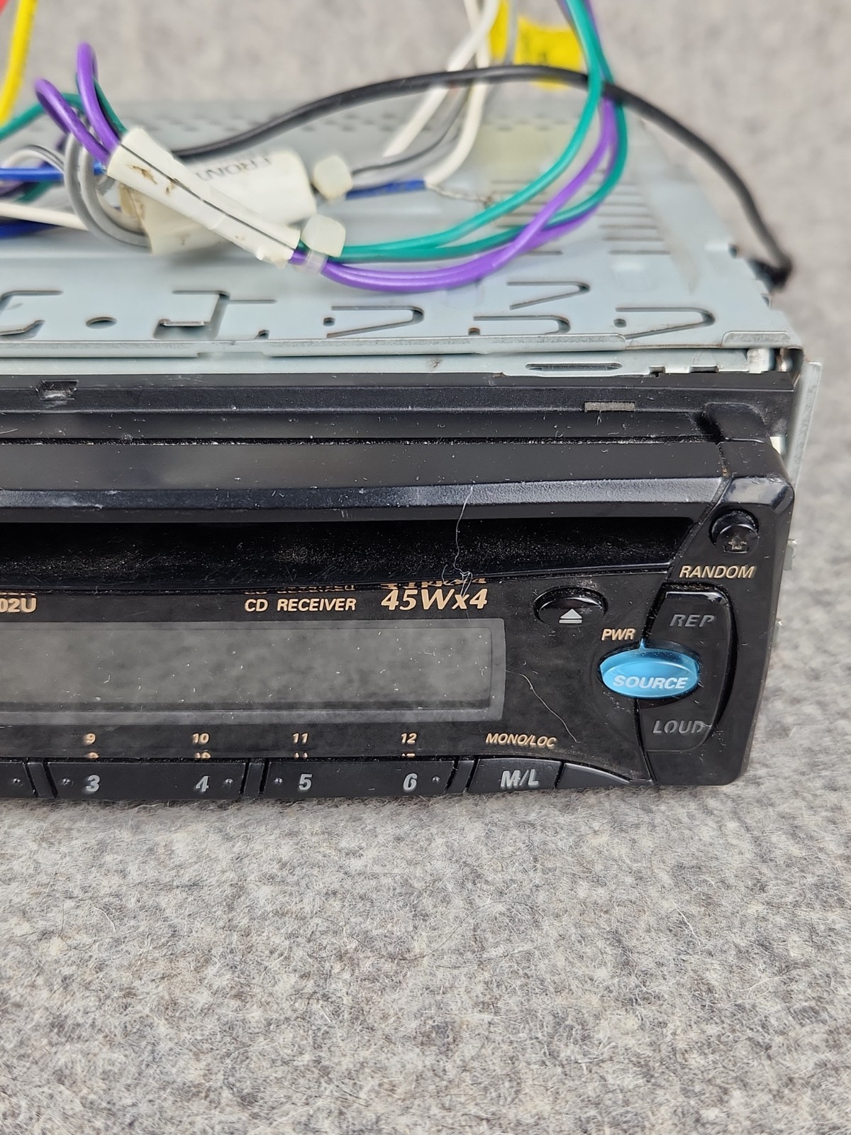Panasonic CQ-DP102U Car Audio Cd Player/ Receiver In Dash Unit