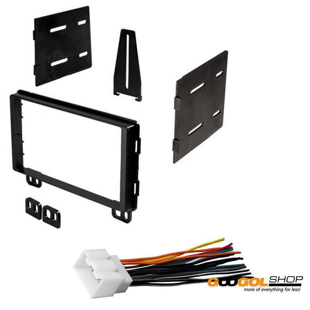 Dual XDM27BT AM/FM Radio MP3 Player Car Stereo kit for 2001-2004 Ford Mustang
