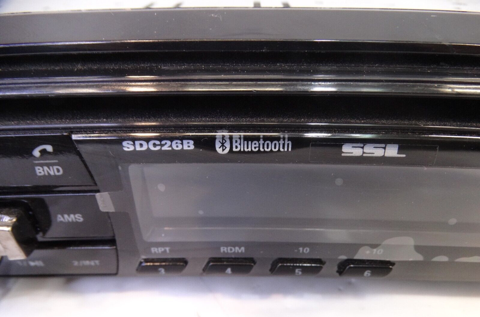 SOUND STORM SDC26B In Dash Car Stereo CD Player Bluetooth AUX USB, 50W X 4 Ch