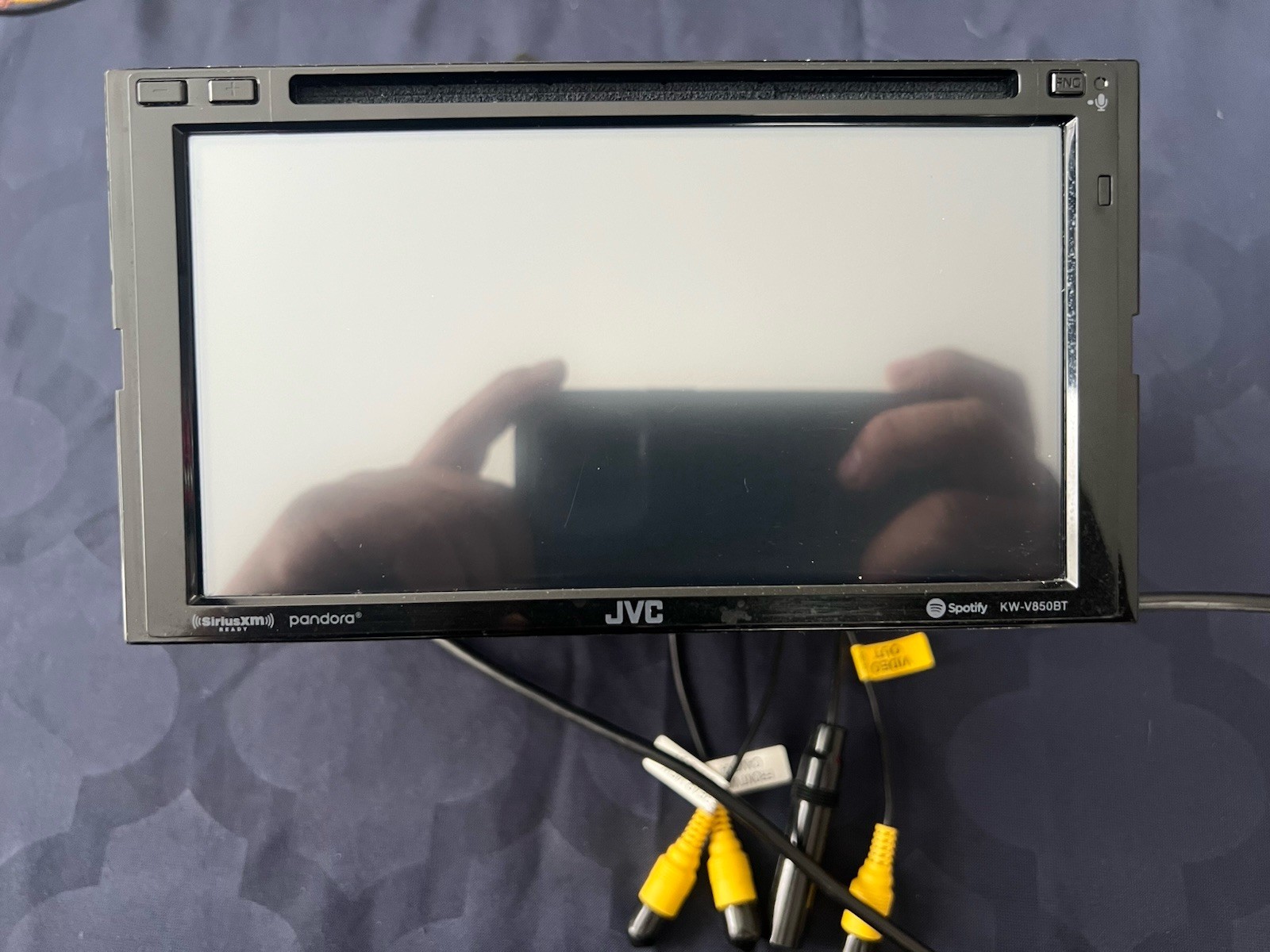 ⭐️Pre-Owned,TESTED⭐️ JVC APPLE CARPLAY| CD| DVD| USB| BT| AM/FM-(KW-V850BT)